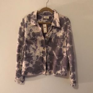Anthropologie shirt jacket.